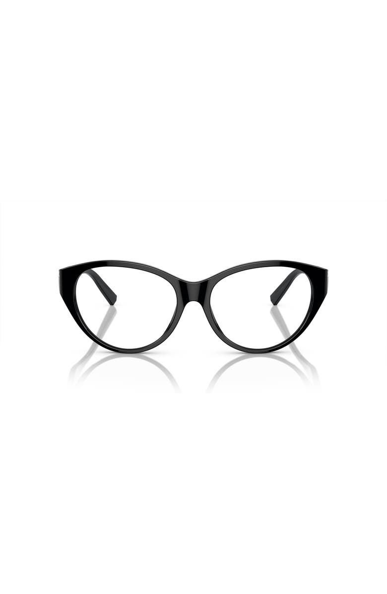 Tiffany & Co. 55mm Phantos optical glasses, Alternate, color, Black