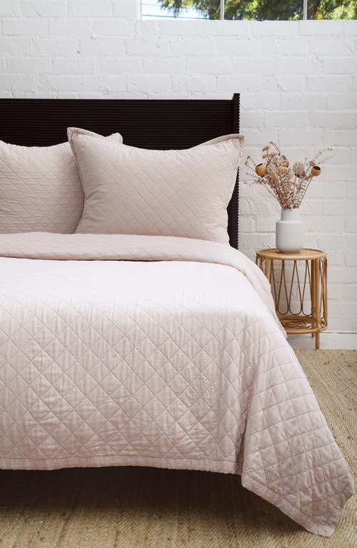 Pom Pom At Home Monaco 300-thread Count Sateen Coverlet In Sand