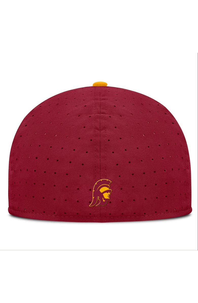 Nike Men's Nike Cardinal USC Trojans On-Field Dugout True Performance Fitted Hat, Alternate, color, Cardinal