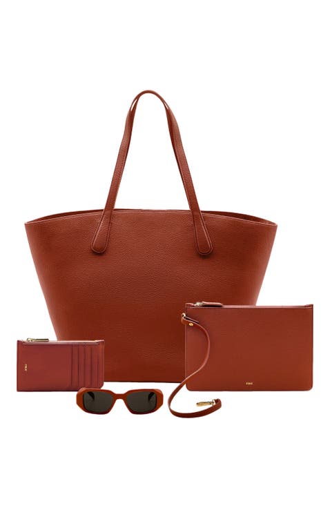 Sienna Tote, Gabriele Sunglasses, and Albee Card Holder Set