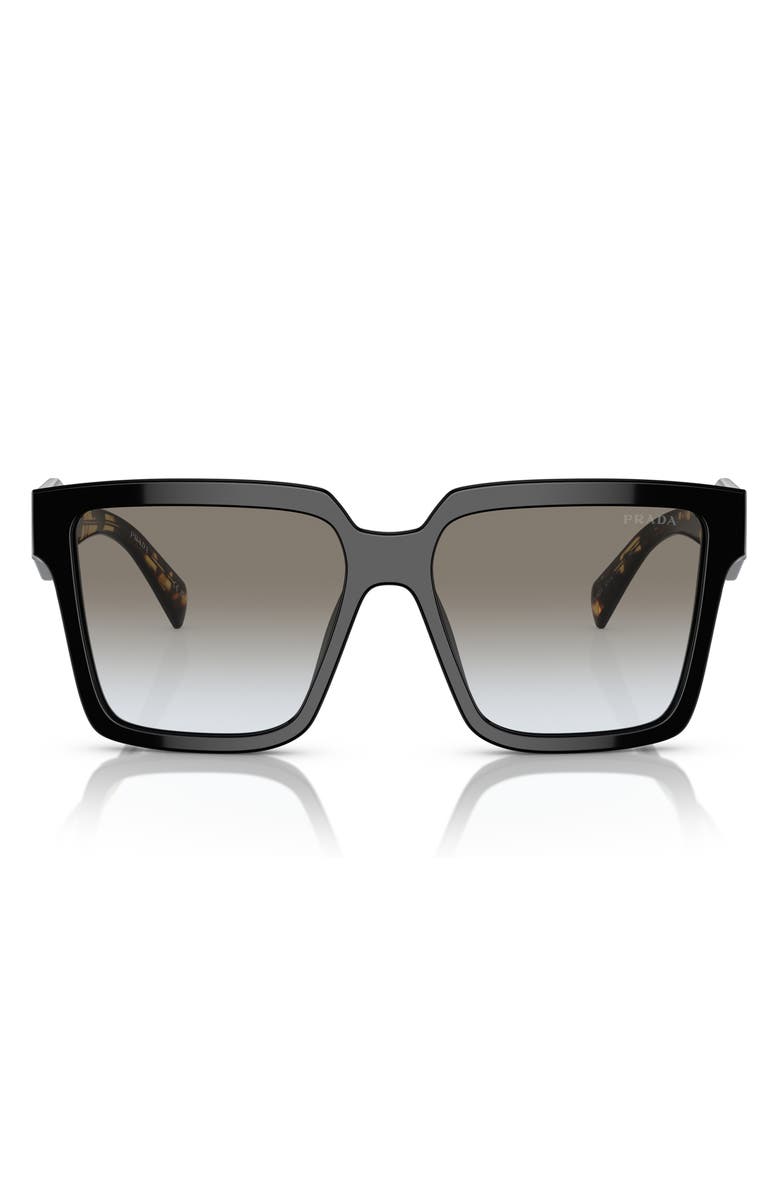Prada 57mm Square Sunglasses, Alternate, color, 