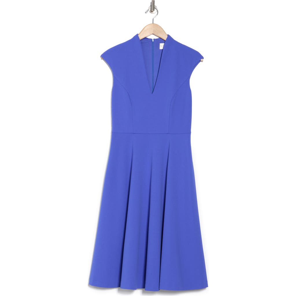 ELIZA J ELIZA J FIT & FLARE DRESS