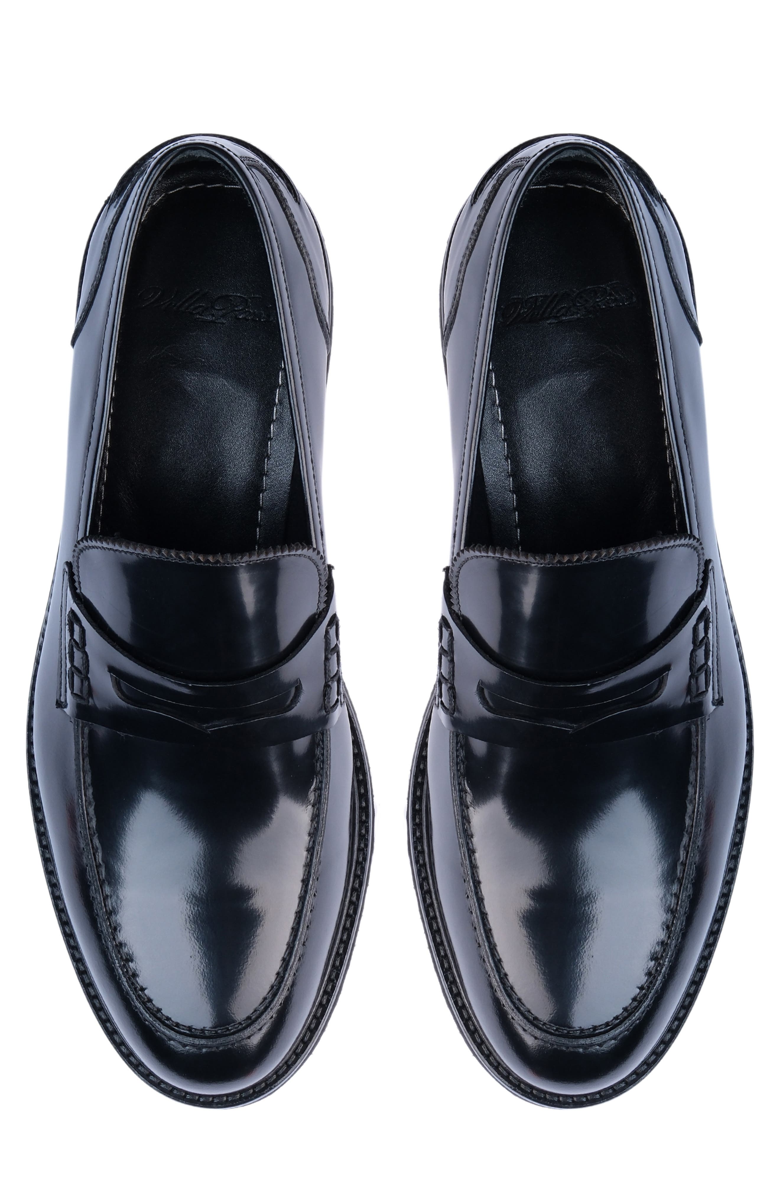 VELLAPAIS Tavro Penny Loafer, Alternate, color, Black