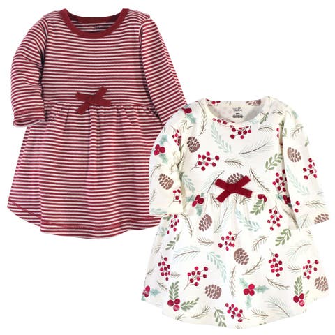 Organic Long-Sleeve Dress Pair