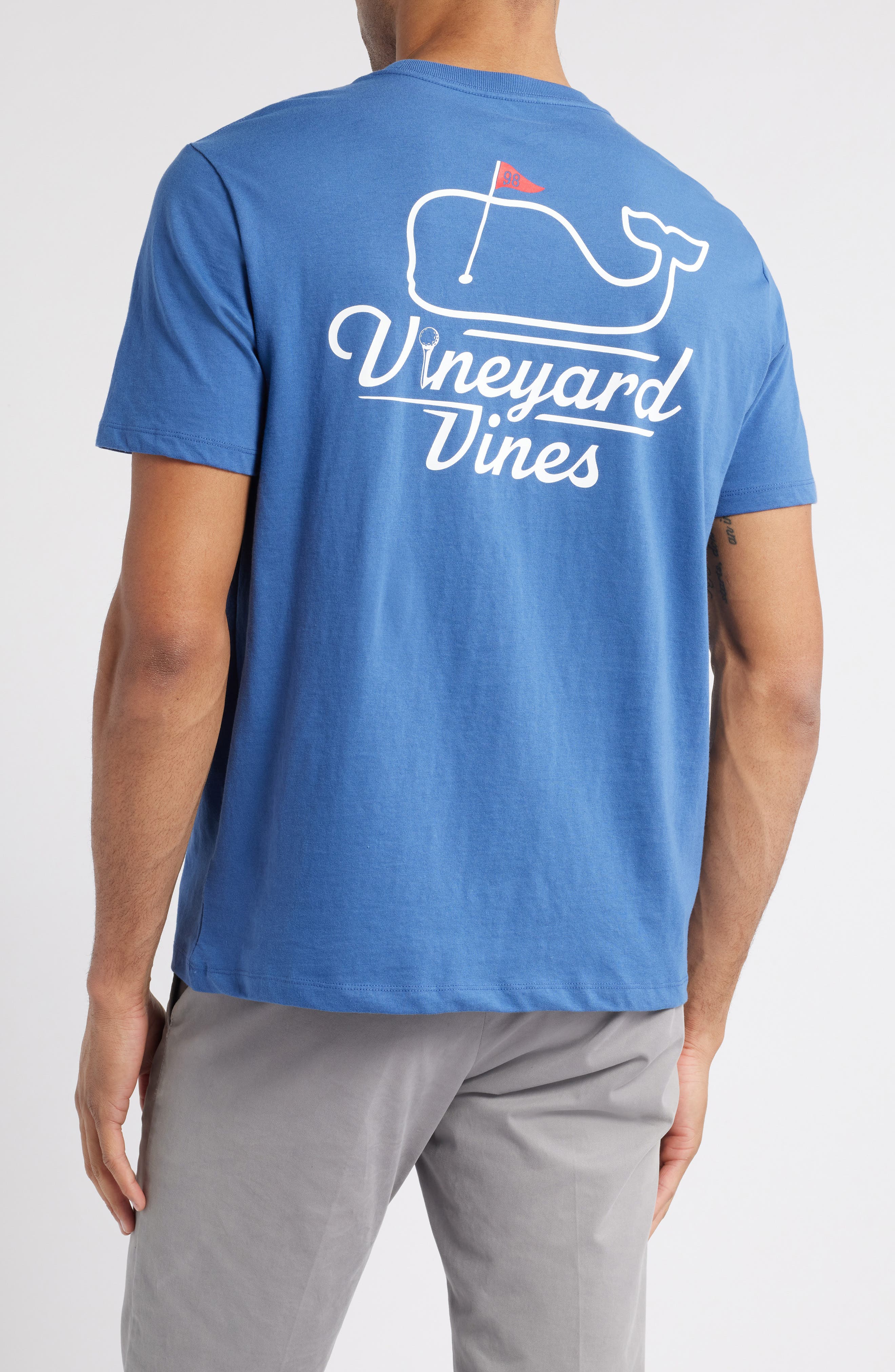 Golf Flag Cotton Graphic T-Shirt - image 4