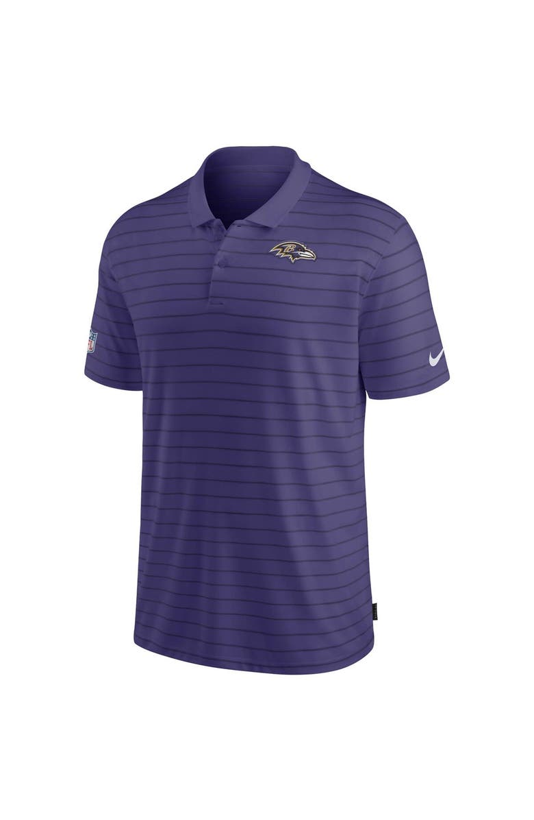 Nike Men's Nike Purple Baltimore Ravens Sideline Victory Coaches Performance Polo, Alternate, color, 