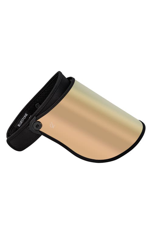 Bluestone Sunshields Full Lux Visor in Black/Rose Gold Champagne  product