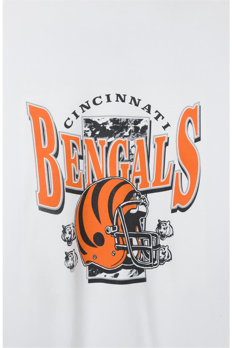 Cincinnati Bengals Conversion Graphic Sweatshirt, Alternate, color, WHITE