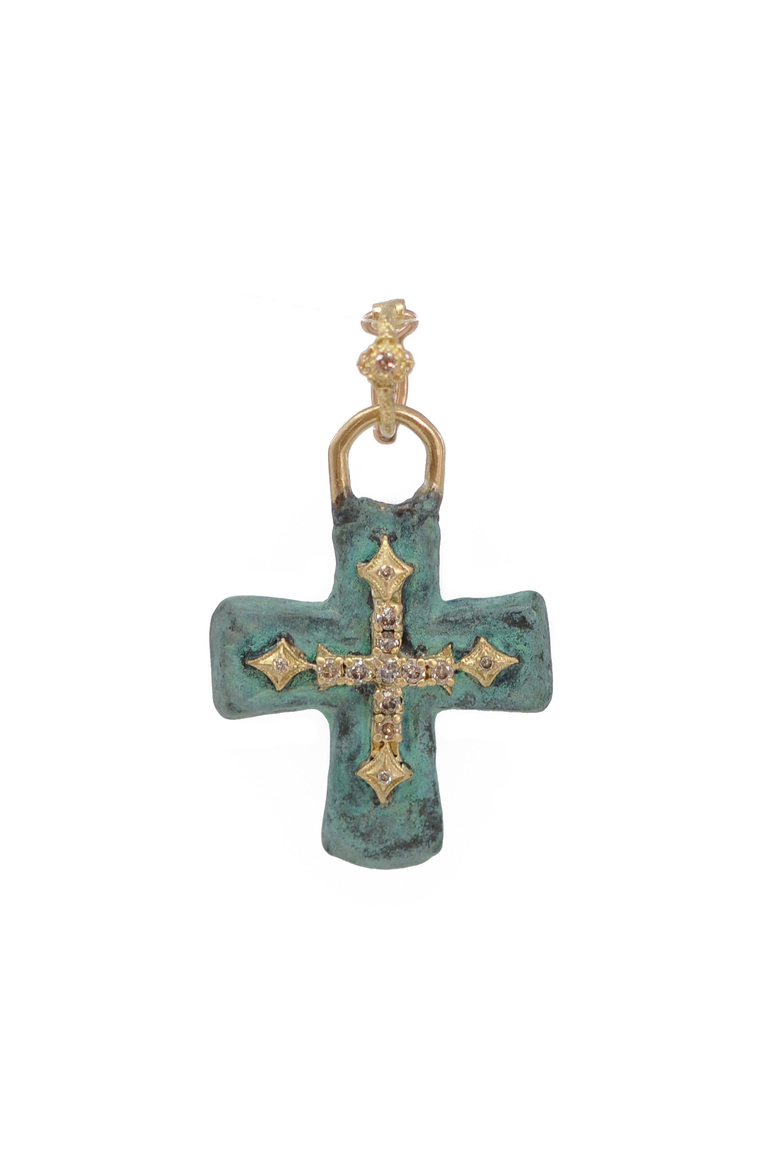 Armenta Artifact Cross Pendant Charm (Women) | Nordstrom