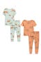Assorted 2-Pack Print Fitted Two-Piece Pajamas