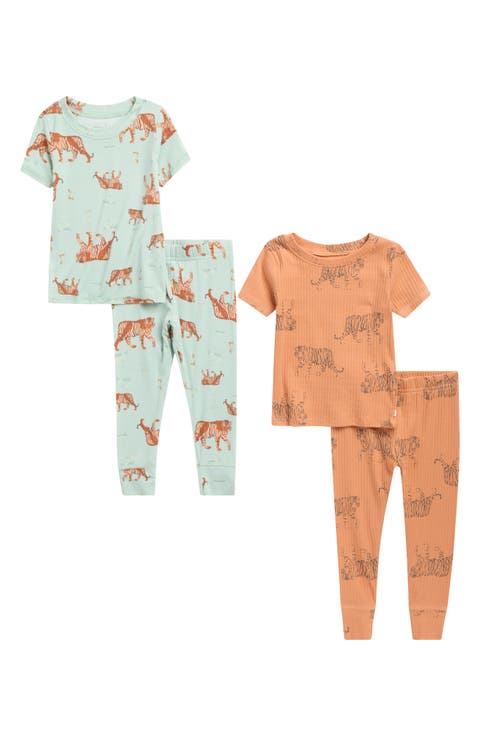 Assorted 2-Pack Print Fitted Two-Piece Pajamas (Baby)