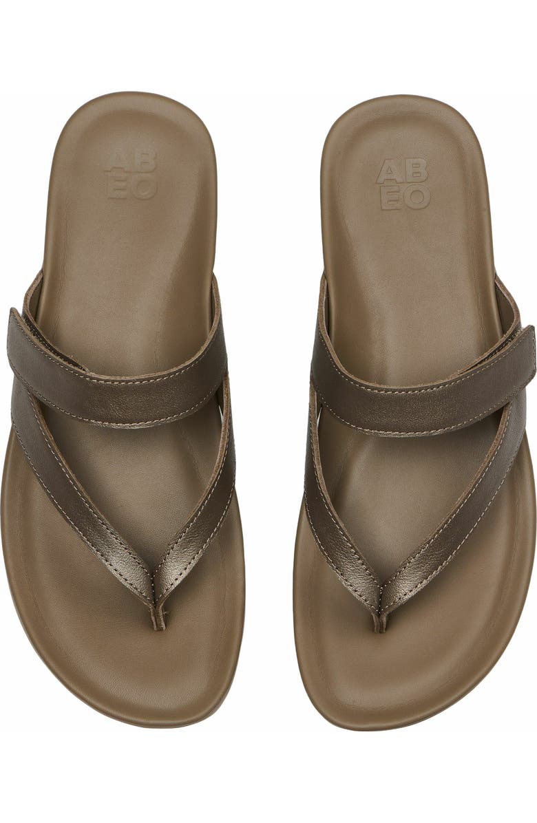 ABEO Oasis Thong Sandal, Alternate, color, Fossil - Regular