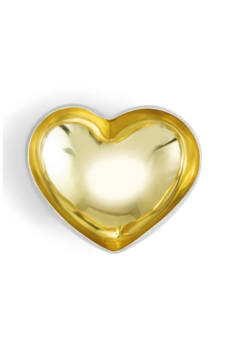Heart Dish, Alternate, color, GOLD