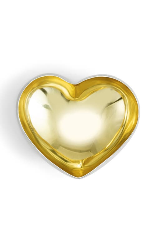 Michael Aram Heart Dish In Gold
