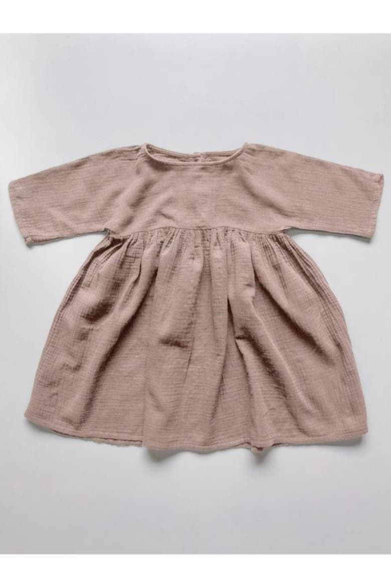 The Muslin Dress, Main, color, antique rose