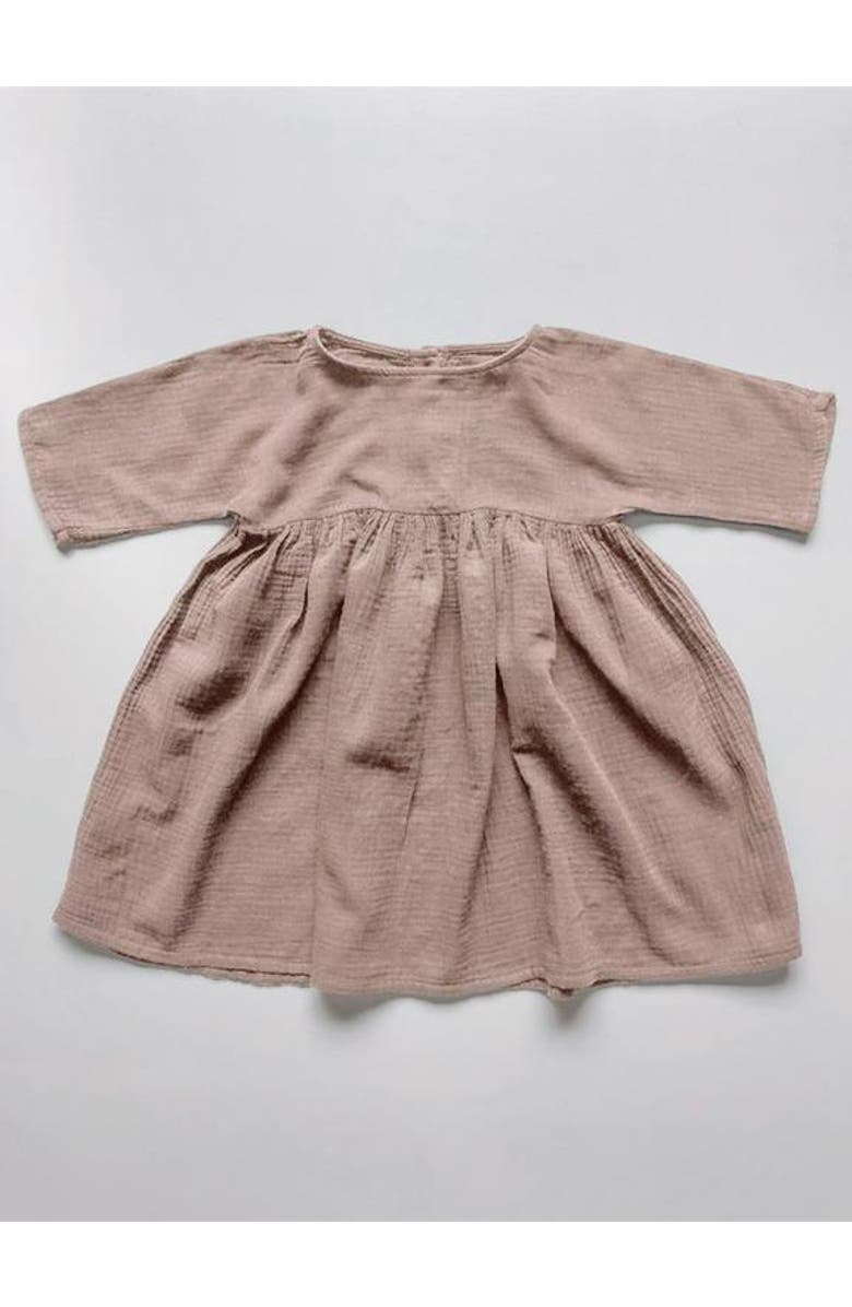 The Simple Folk The Muslin Dress, Main, color, Antique Rose