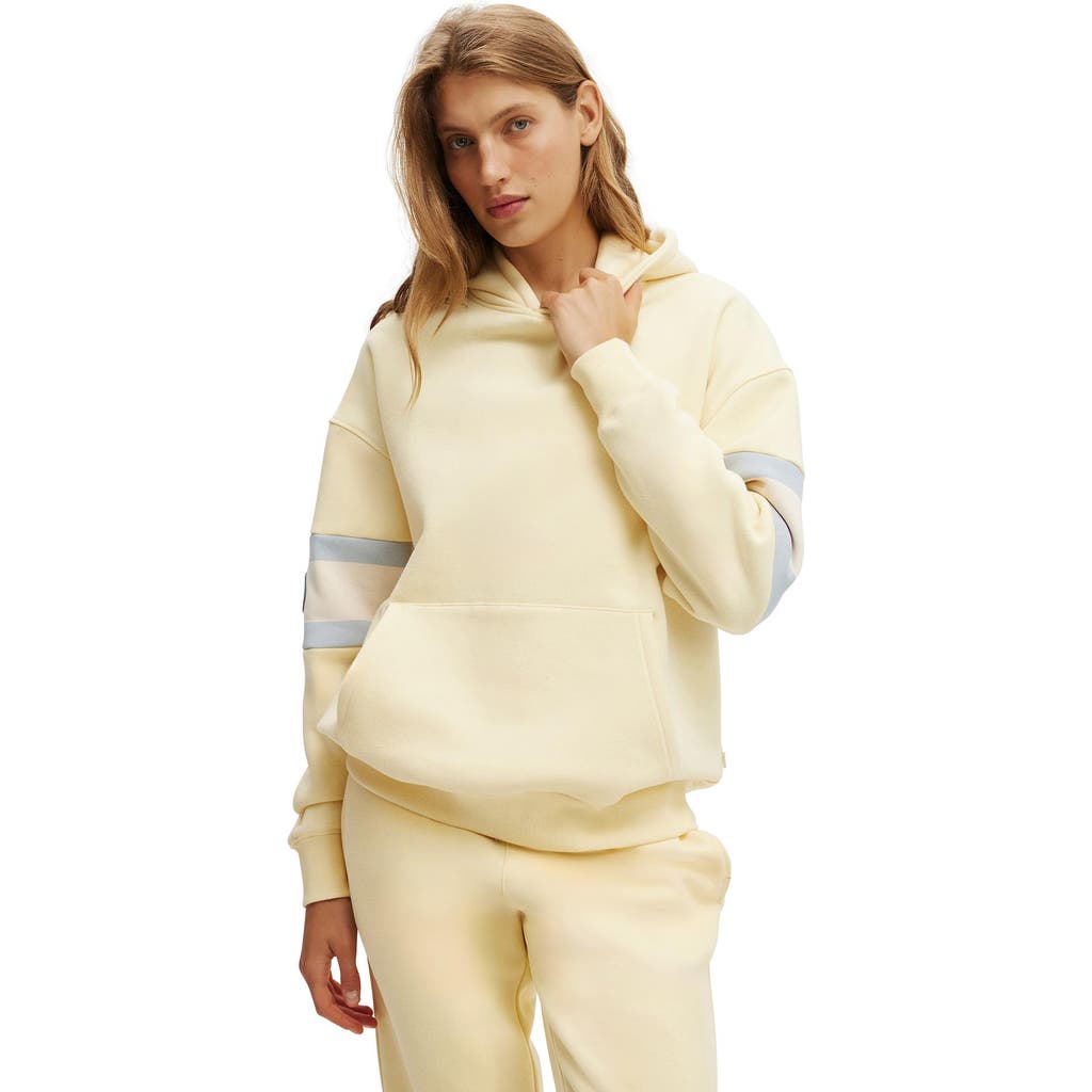 COTTON ON BODY ACTIVE PLUSH PREMIUM GRAPHIC HOODIE
