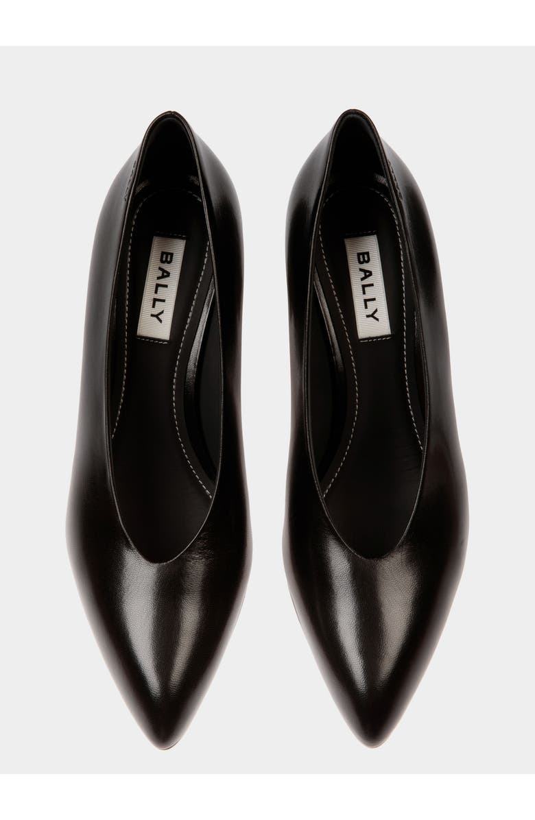 Bally Alva Pump in Leather, Alternate, color, Black