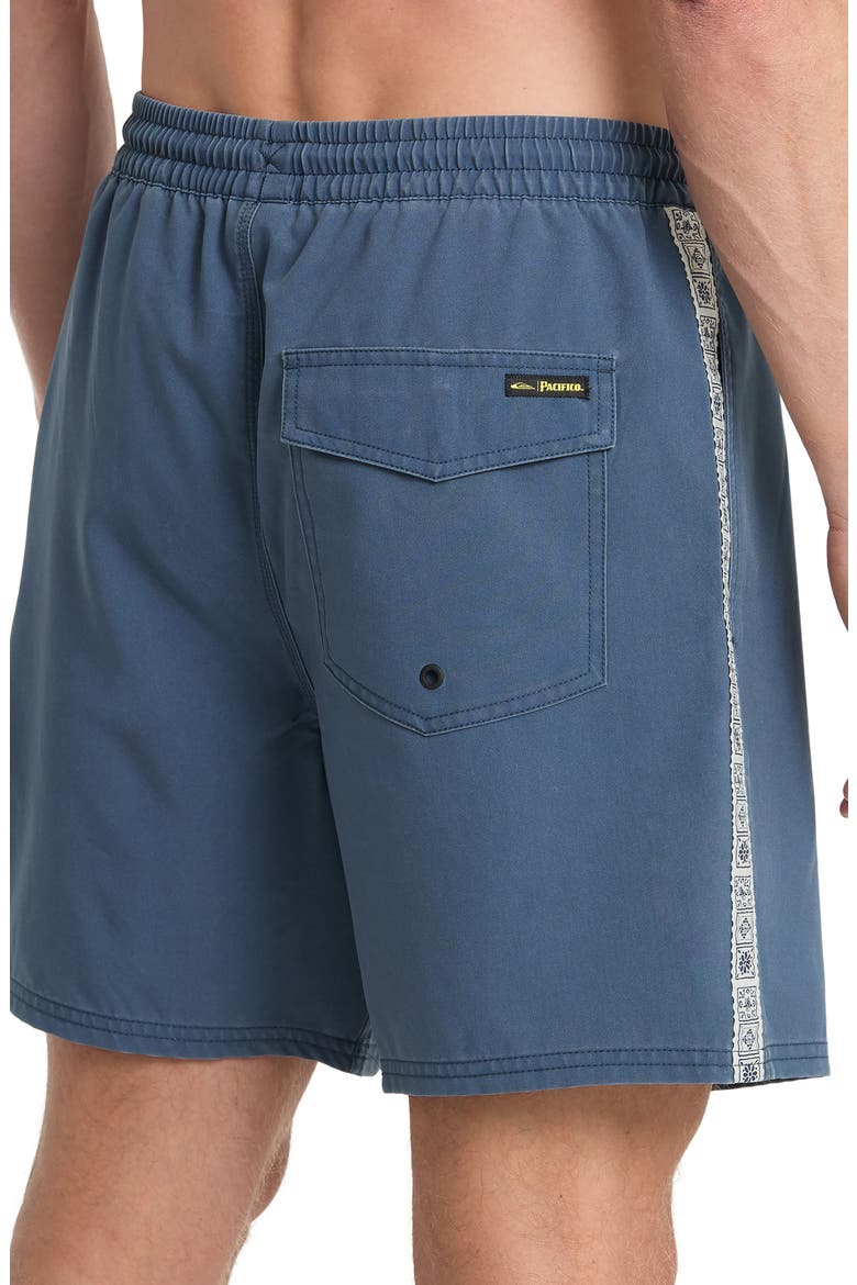 Pacifico Talavera Volley Swim Trunks, Alternate, color, DARK DENIM