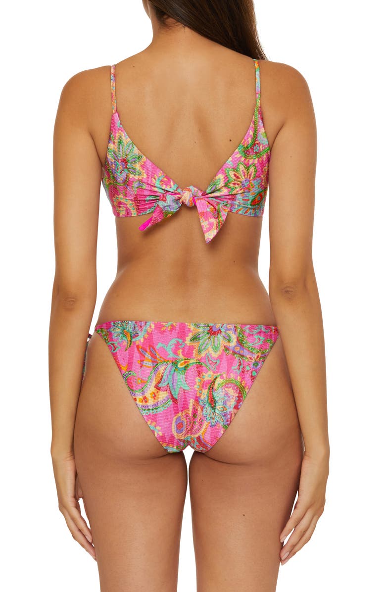 Becca Polynesia Side Tie Bikini Bottoms, Alternate, color,