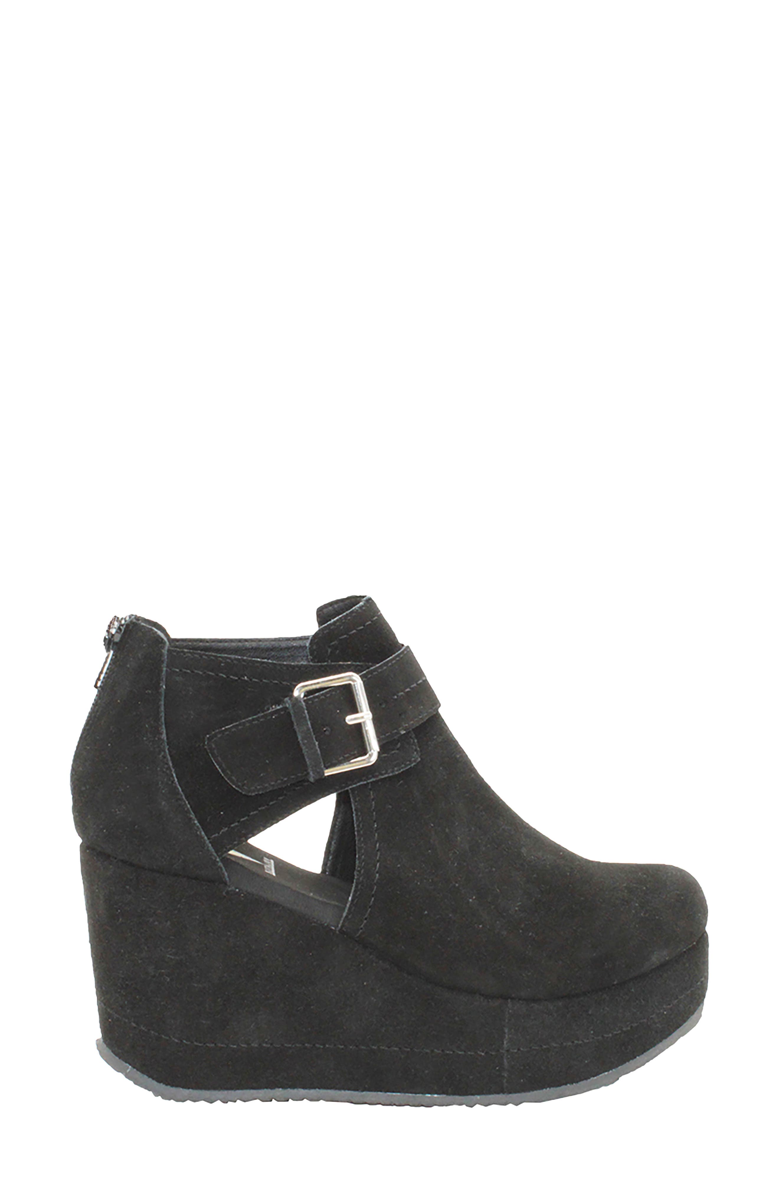 Volatile Romford Platform Wedge Bootie, Alternate, color, 