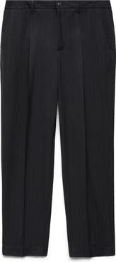 MANGO Regular Fit Pleated Pants