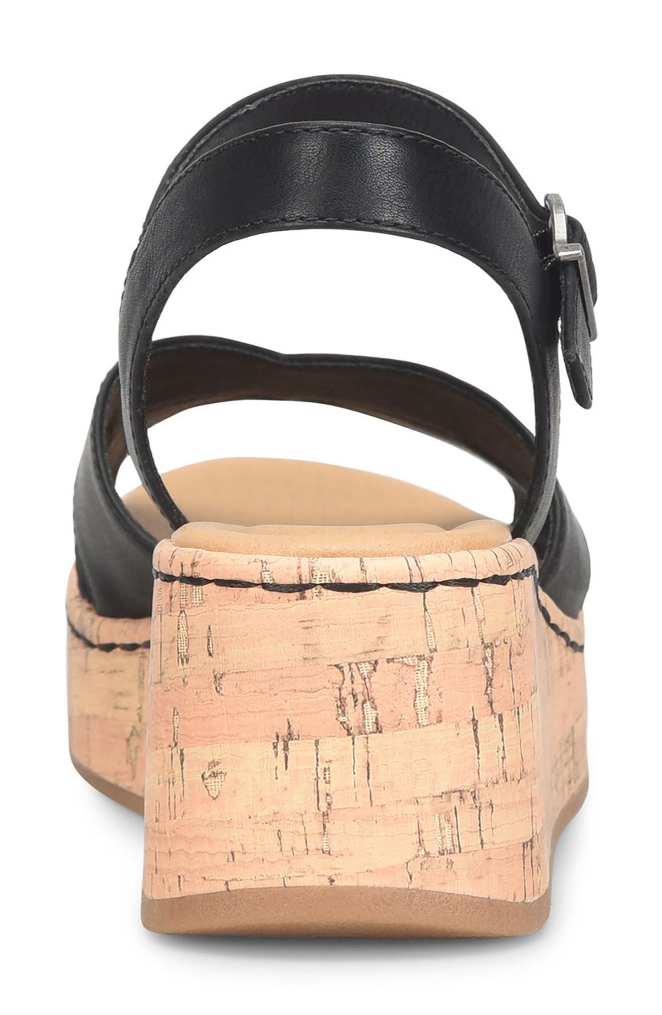 B O C BY BØRN Lessa Wedge Sandal, Alternate, color, Black