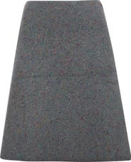 Proenza Schouler Capucine Wool Donegal Sweater Skirt