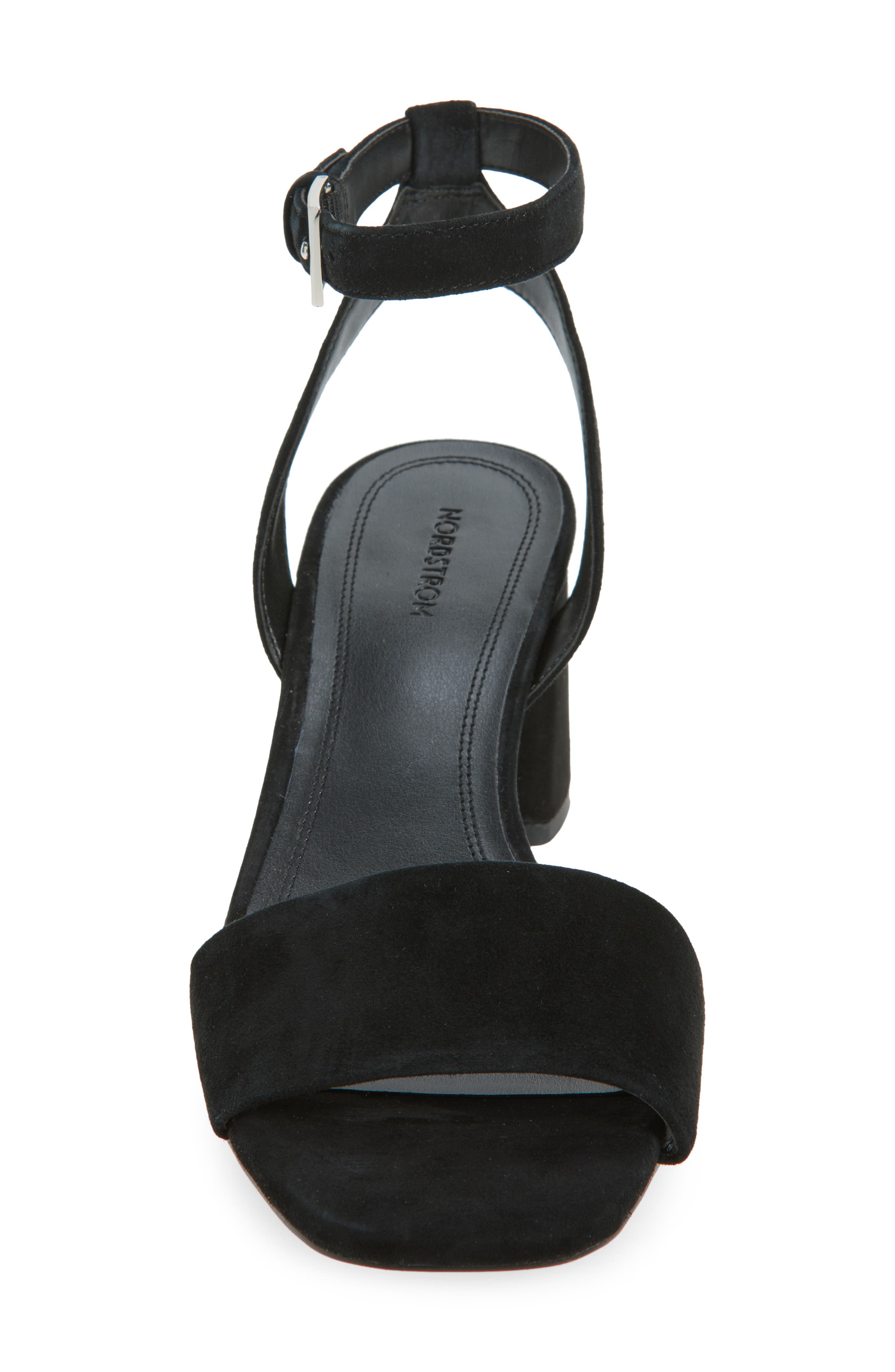 Nordstrom Beatrix Ankle Strap Sandal, Alternate, color, Black