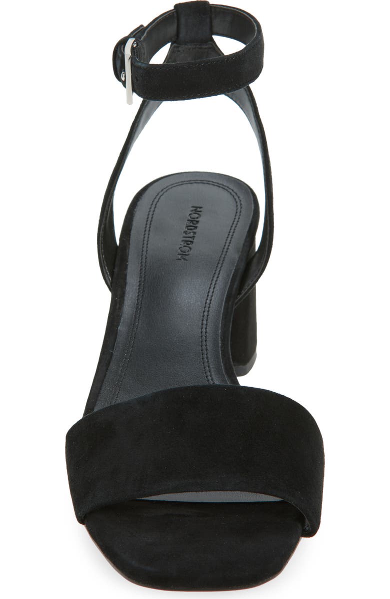 Nordstrom Beatrix Ankle Strap Sandal, Alternate, color, Black