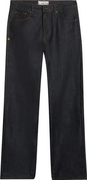 Nothing Grows Overnight Growth Ripped & Repaired Selvedge Jeans