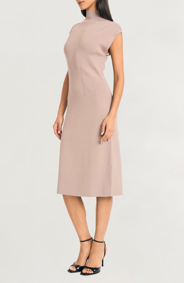 Luxely Cap Sleeve Midi Sweater Dress, Alternate, color,