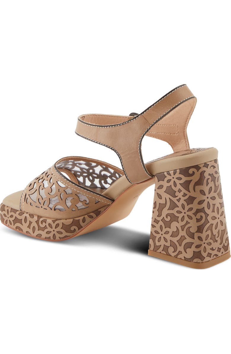 L'Artiste by Spring Step Savychic Square Toe Sandal, Alternate, color,