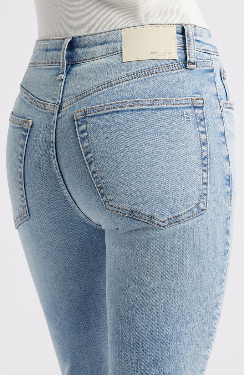 rag & bone Flexi Dahlia Mid Rise Flare Leg Jeans, Alternate, color, Lou