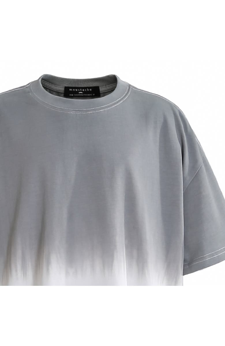 MOUSTACHE Gradient Fade Crew Tee, Alternate, color, Grey