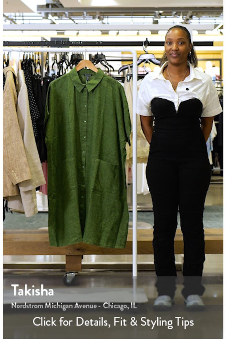 Organic Linen Shirtdress video