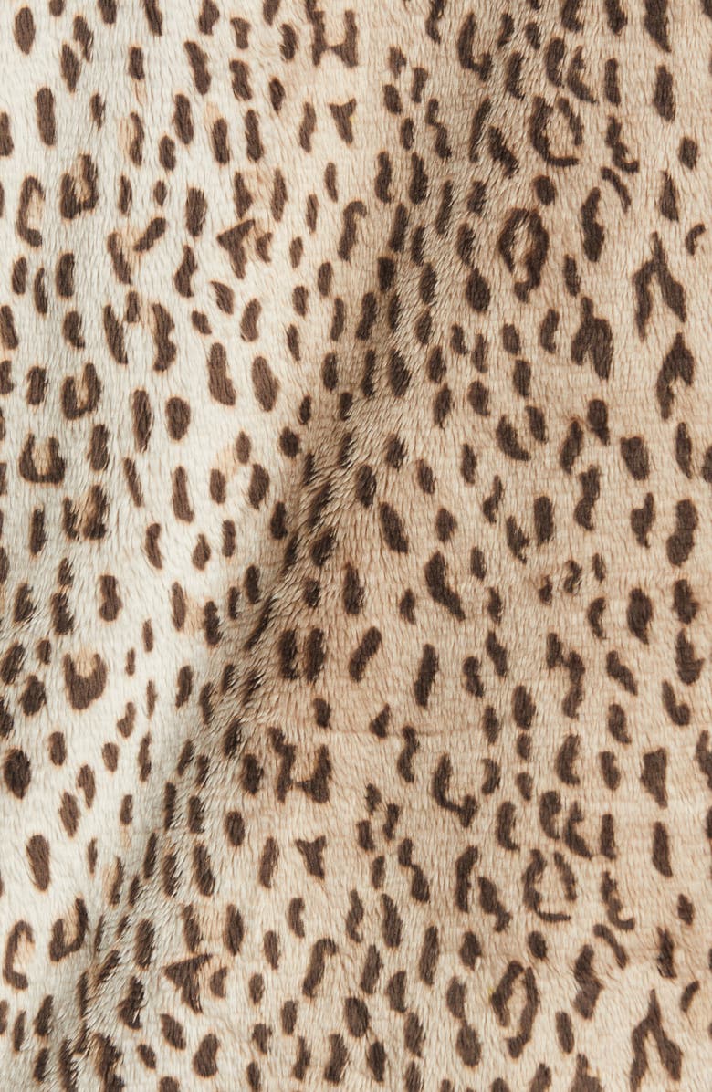 Needles W.U. Leopard Faux Fur Jacket, Alternate, color,