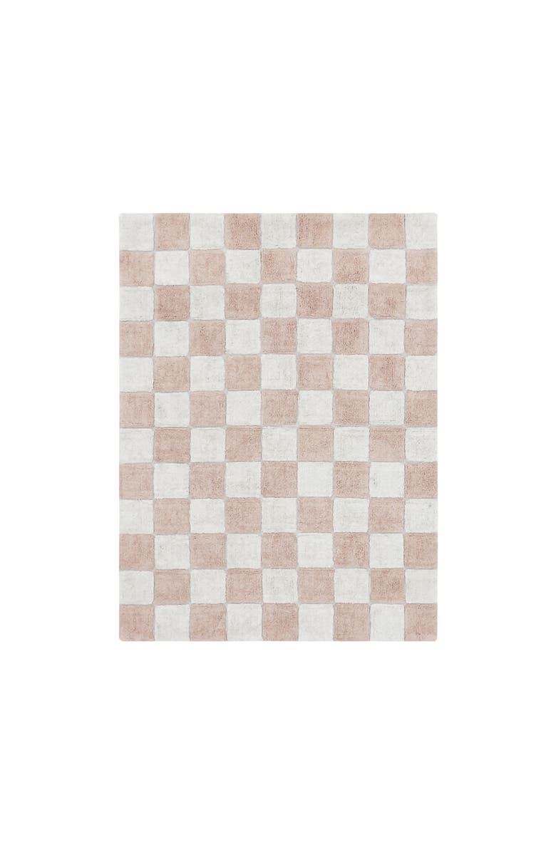 Lorena Canals Washable Rug Kitchen, Main, color, Natural, Rose