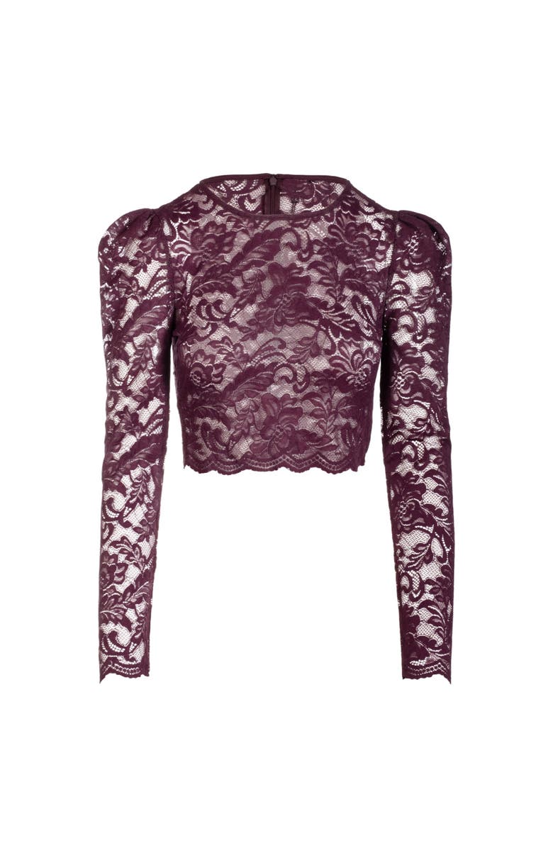 Generation Love Safia Lace Top, Alternate, color, Purple