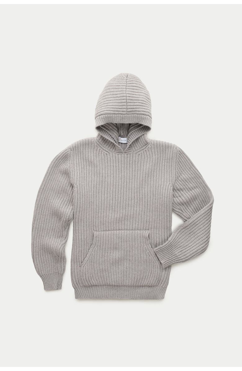 Wolf Vs. Goat (WvG) Wool Chunky Pullover Hoodie, Main, color, Sawdust