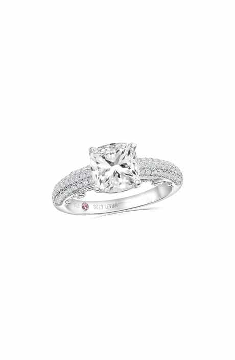 SUZY LEVIAN Cubic Zirconia Engagement Ring