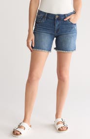 KUT from the Kloth Kitty Cutoff Denim Shorts