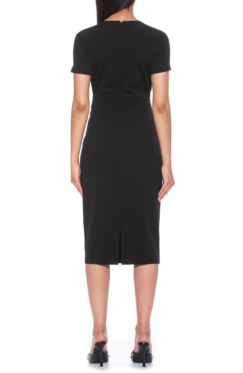 Alexia Admor Quinn Stretch Sheath Dress, Alternate, color, Black