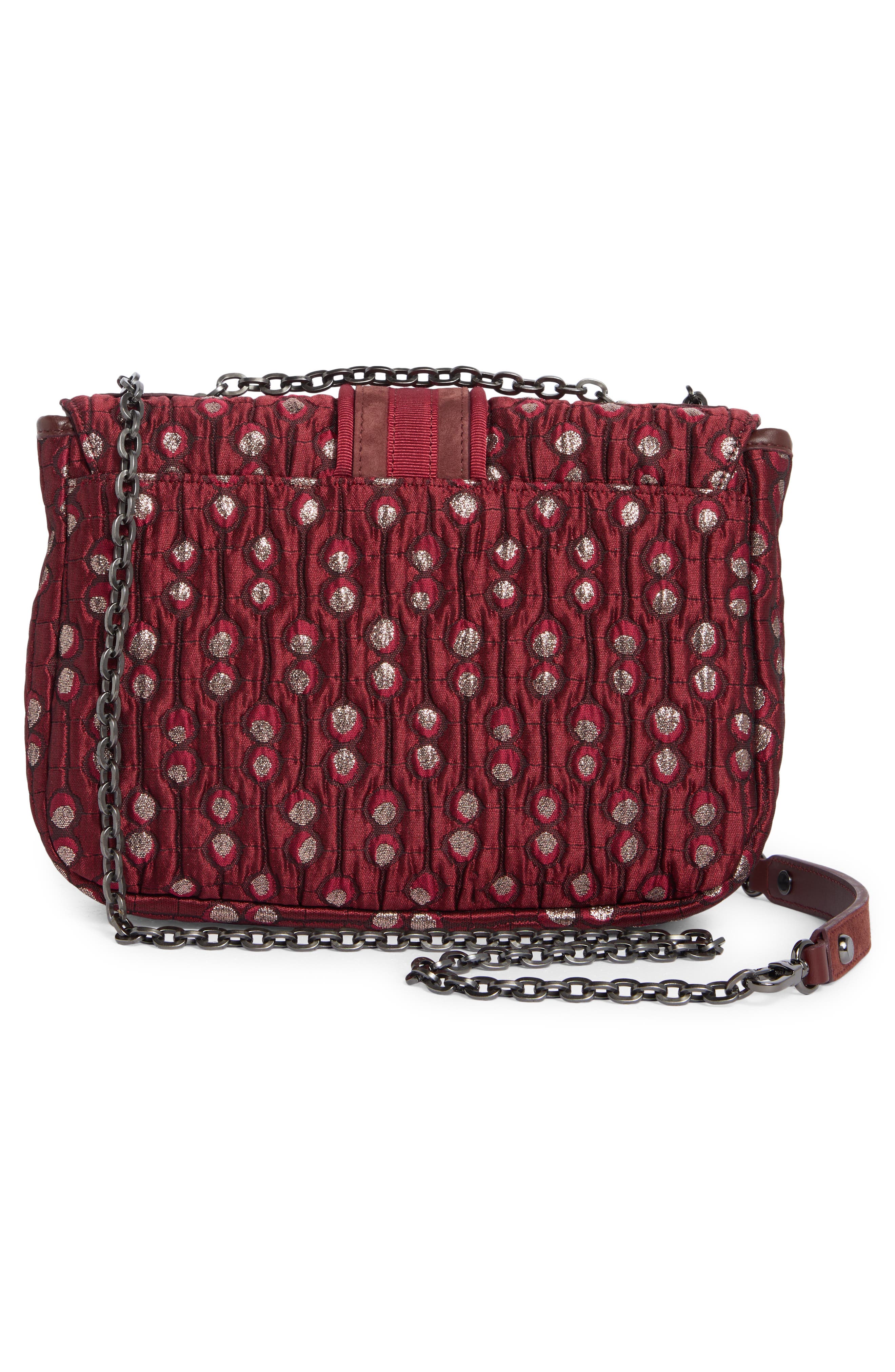 Longchamp Amazone Small Crossbody Bag, Alternate, color, Fig