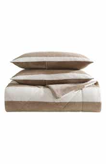 Nautica Lawndale Stripe Comforter & Sham Set