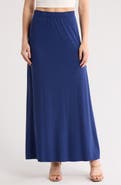GO COUTURE Slit Maxi Skirt