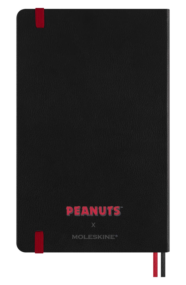 Moleskine Peanuts Snoopy Large Ruled Notebook, Alternate, color, Black