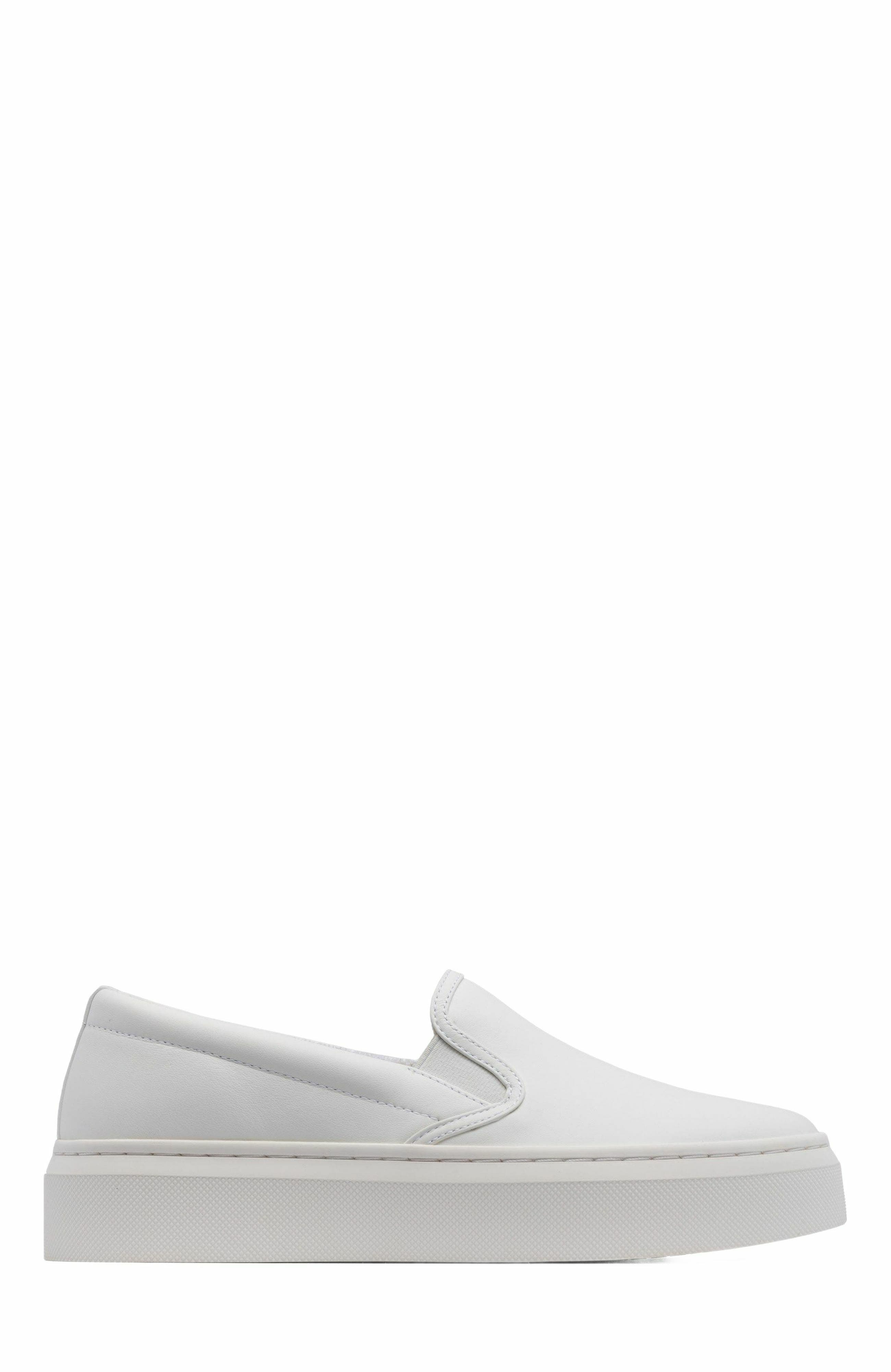 Jumpstreet Slip On Sneaker, Alternate, color, White Leather - Regular