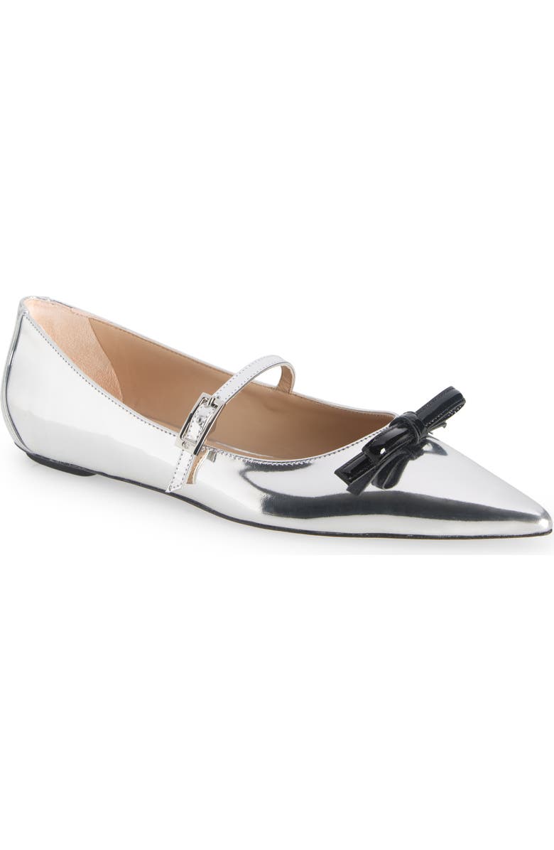 Stuart Weitzman Felicity Bow Mary Jane Flat, Main, color,