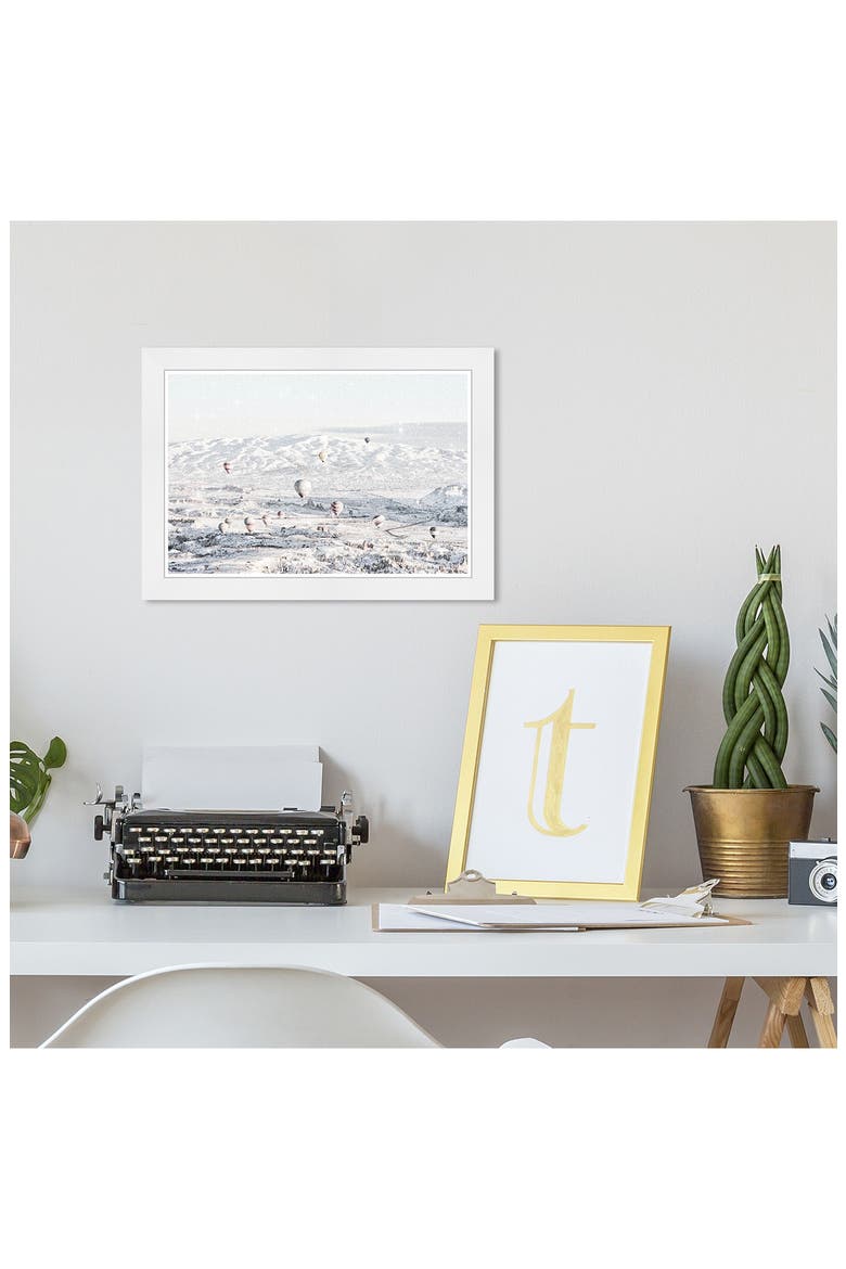 WYNWOOD Winter Balloon Framed Wall Art, Alternate, color, WHITE
